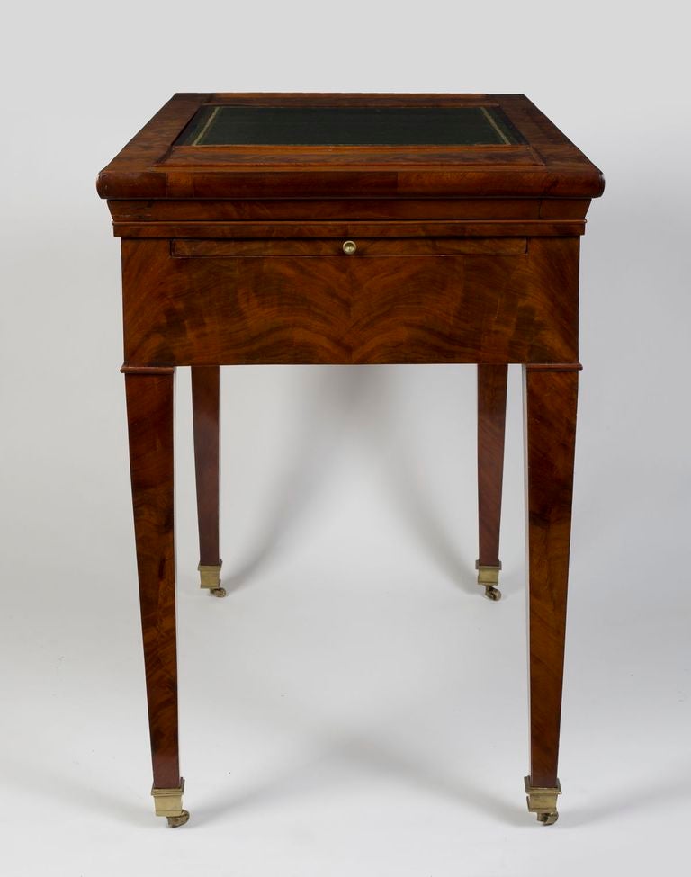 Directoire Mahogany Architect’s Table Attributed to Jacob Frères  In Excellent Condition In Kittery Point, ME