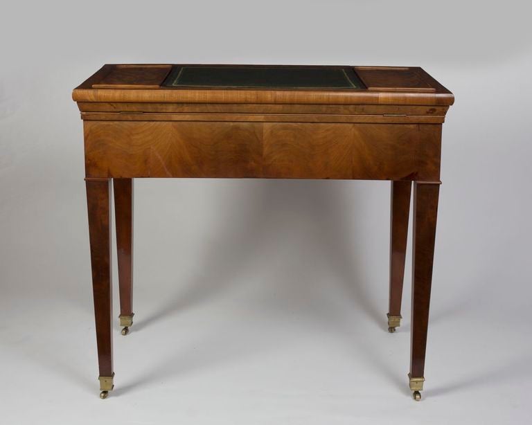 19th Century Directoire Mahogany Architect’s Table Attributed to Jacob Frères 