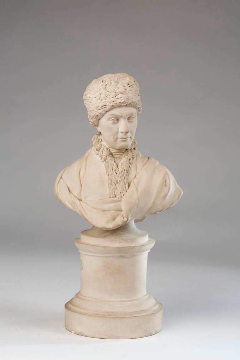 Plaster Bust of a Gentleman