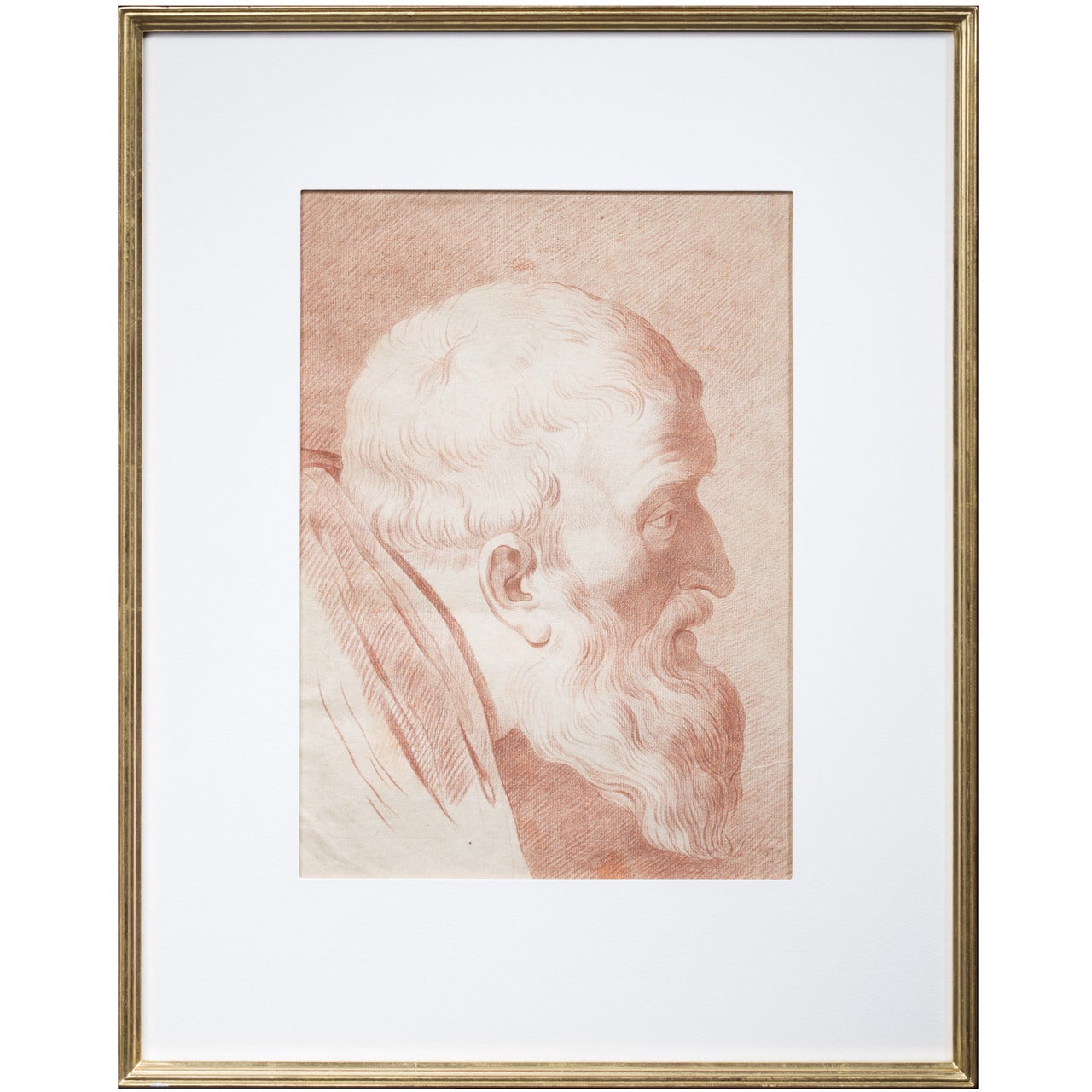 Porträt eines alten Mannes, Carl Van Loo zugeschrieben