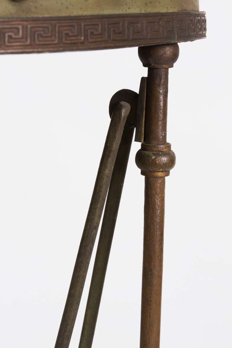 18th Century and Earlier Pair of Directoire Bronze-Mounted Tole Jardinieres Stands