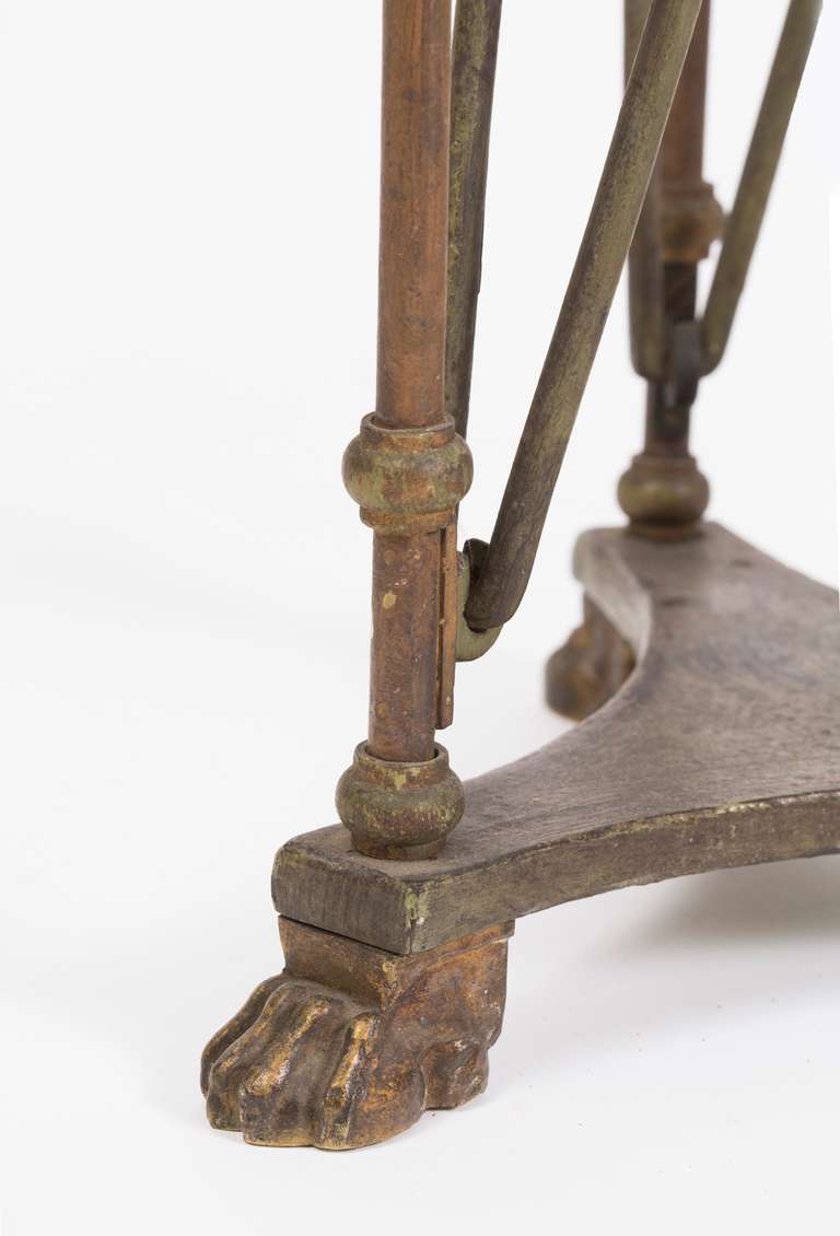 Pair of Directoire Bronze-Mounted Tole Jardinieres Stands 3