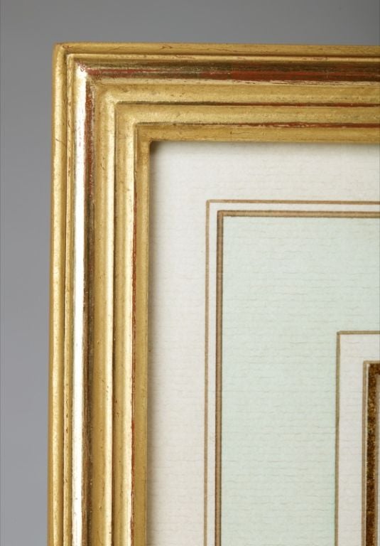 Large Neoclassical Drawing by Edouard Pingret, French School In Fair Condition For Sale In Kittery Point, ME