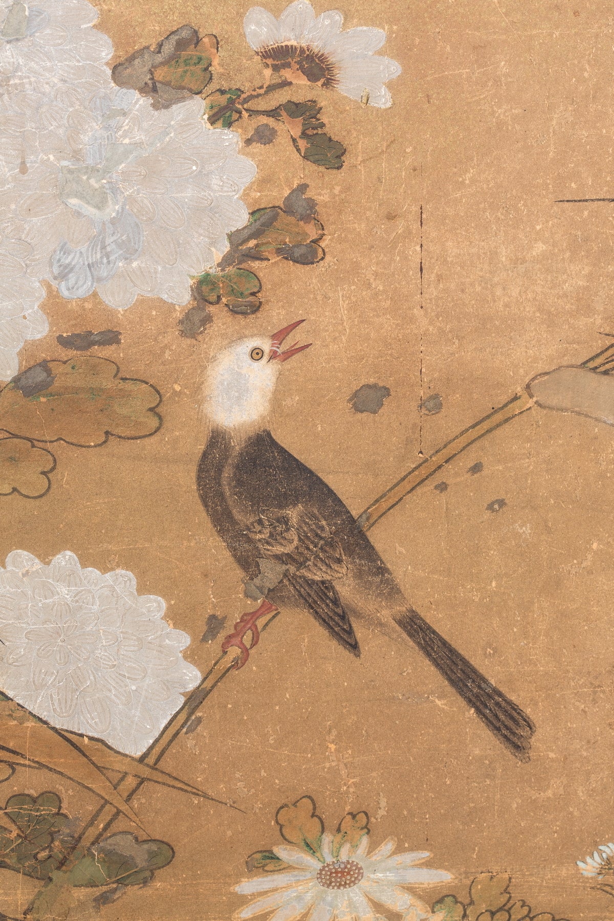 18th Century and Earlier Japanese Two-Panel Floor Screen