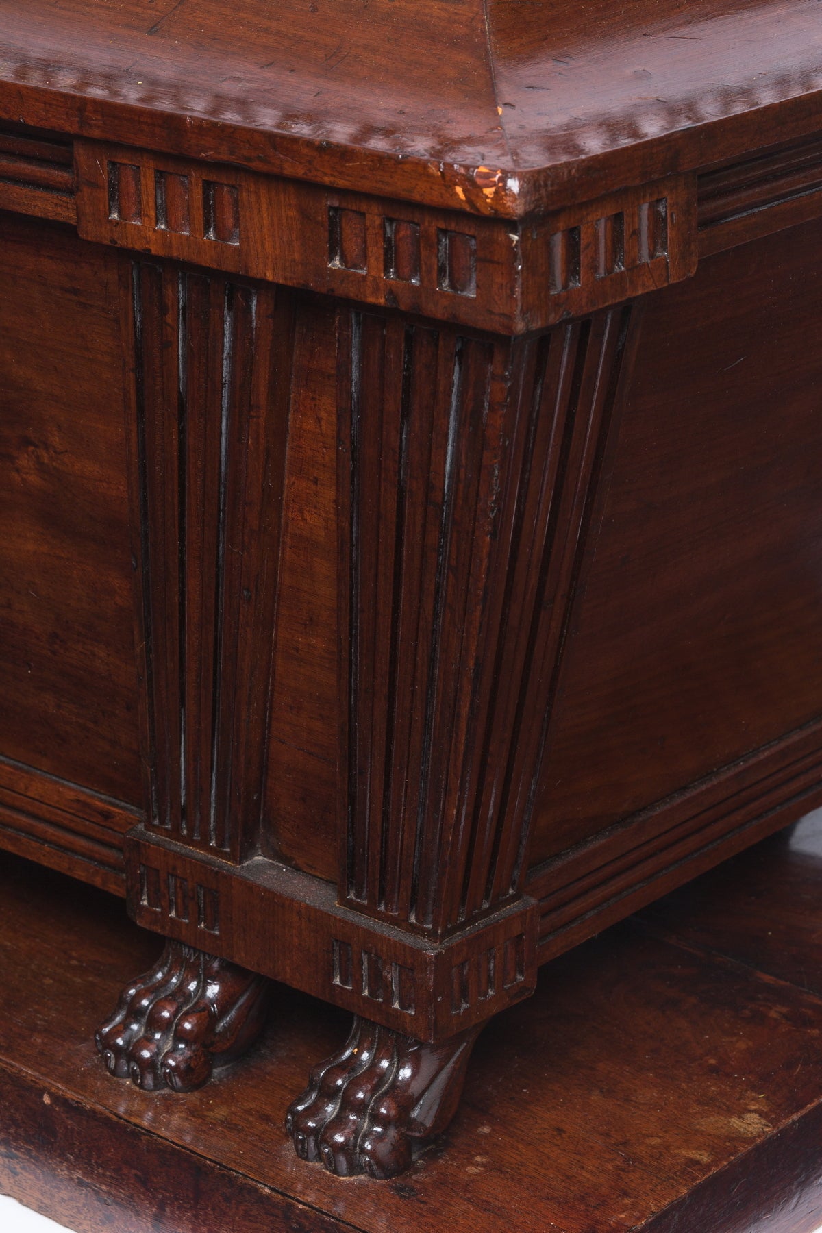18th Century Large Directoire Mahogany Jardinière by Jacob Freres For Sale