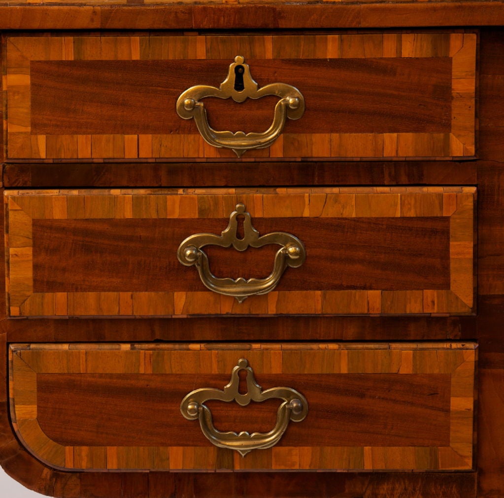 William IV Inlaid Mahogany Desk Attributed to Gillows In Good Condition In Kittery Point, ME