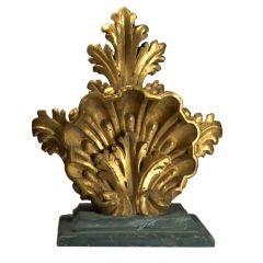 Italian Giltwood Architectural Ornament
