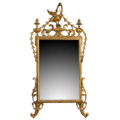 Italian Neoclassical Giltwood Mirror