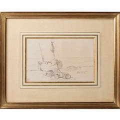 Drawing by Isabey (French, 1803-1886) 1