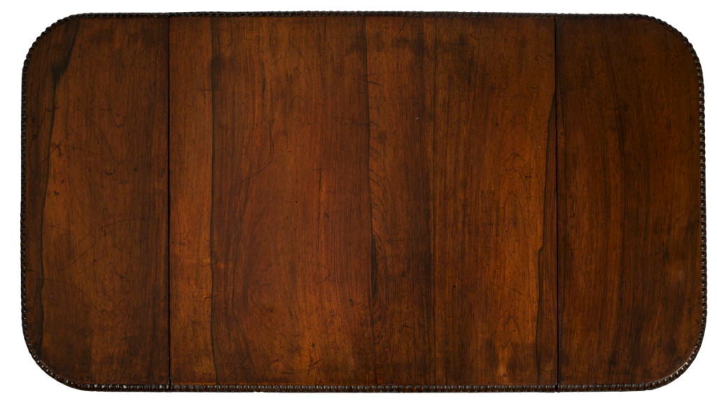 Wood Regency Rosewood Work Table For Sale