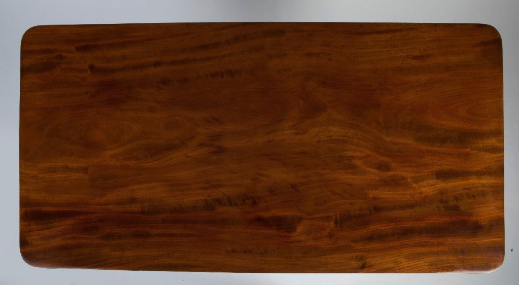 Regency Mahogany Library Table