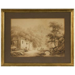 Drawing by Langlace, French School 19th Century 5