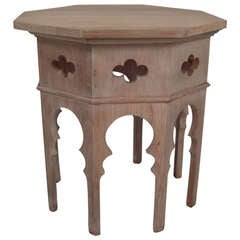 Limed Oak Tabouret Occasional Table