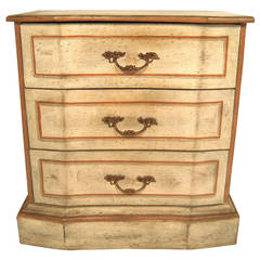 Vintage Diminutive Painted Italian Chest of Drawers