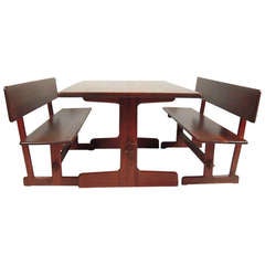A Fine Quality Gerald McCabe Table and Chairs
