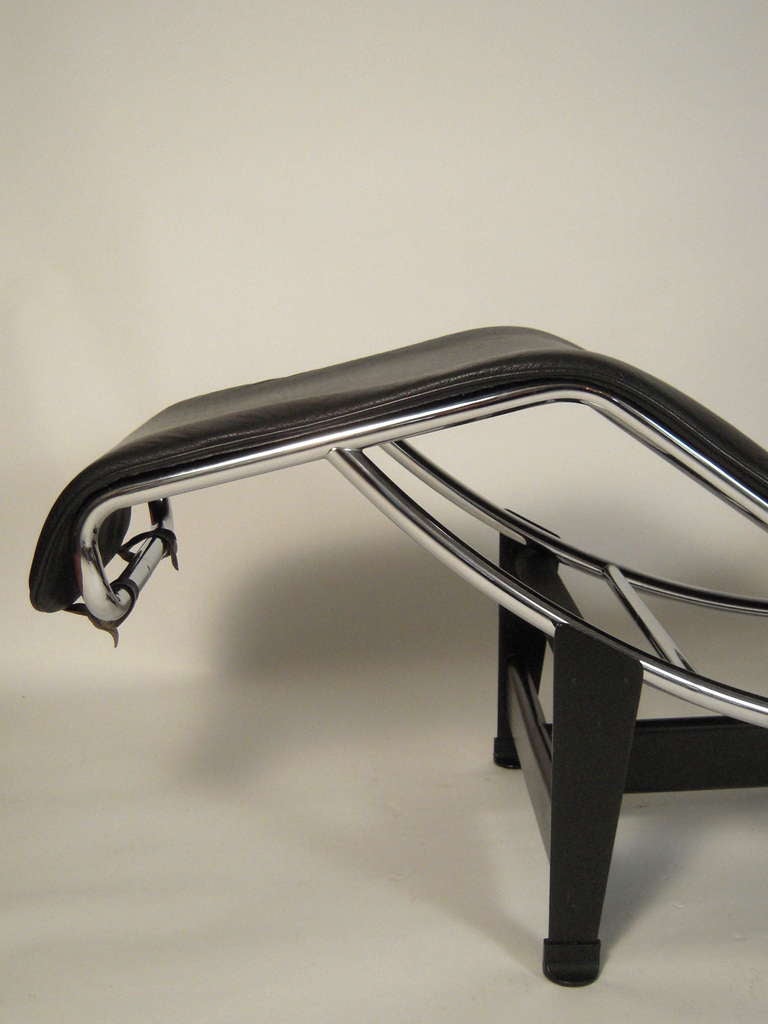 Italian LC4 Chaise Longue Designed by Le Corbusier