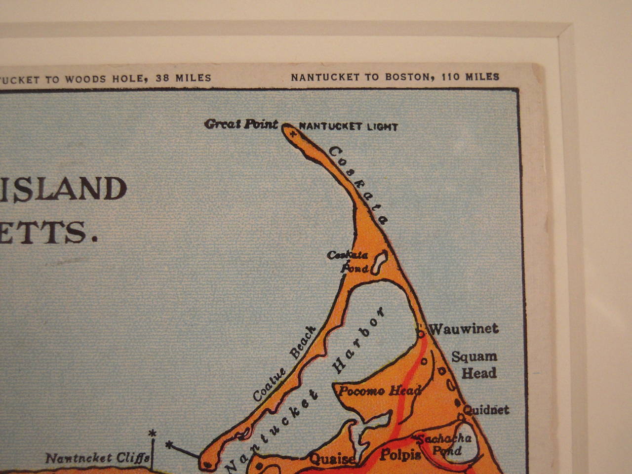Nantucket Island Map 2