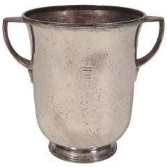 Art Deco Silver Plated Ice Bucket