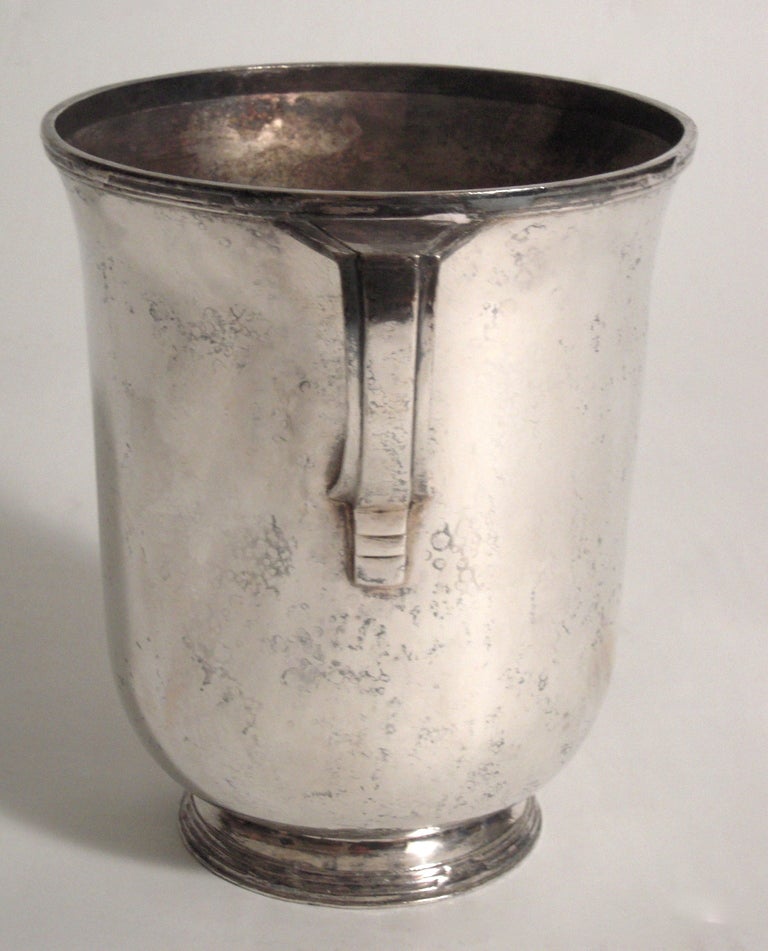 Art Deco Silver Plated Ice Bucket