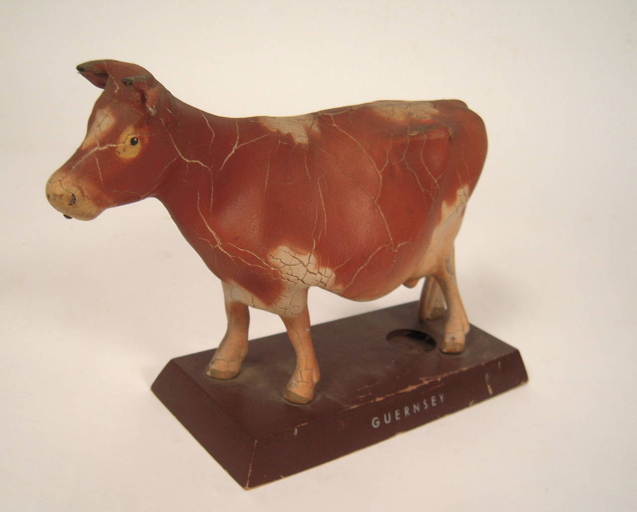 Early 20th Century A Guernsey Cow Model
