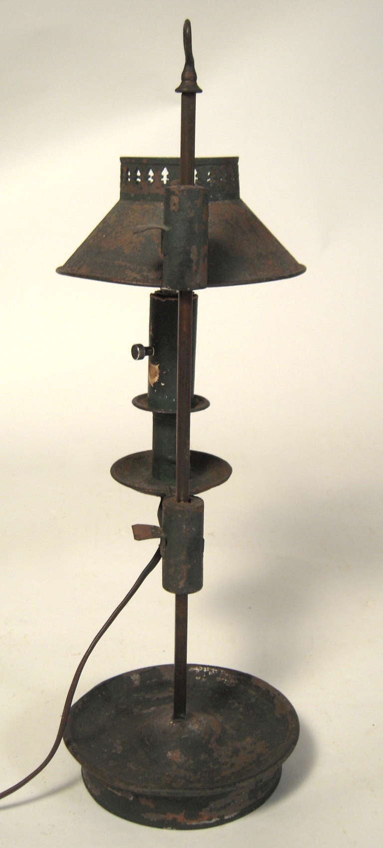 Antique French Tôle Lamp 2