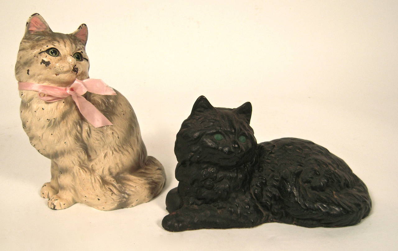 Black Cat Cast Iron Doorstop 3