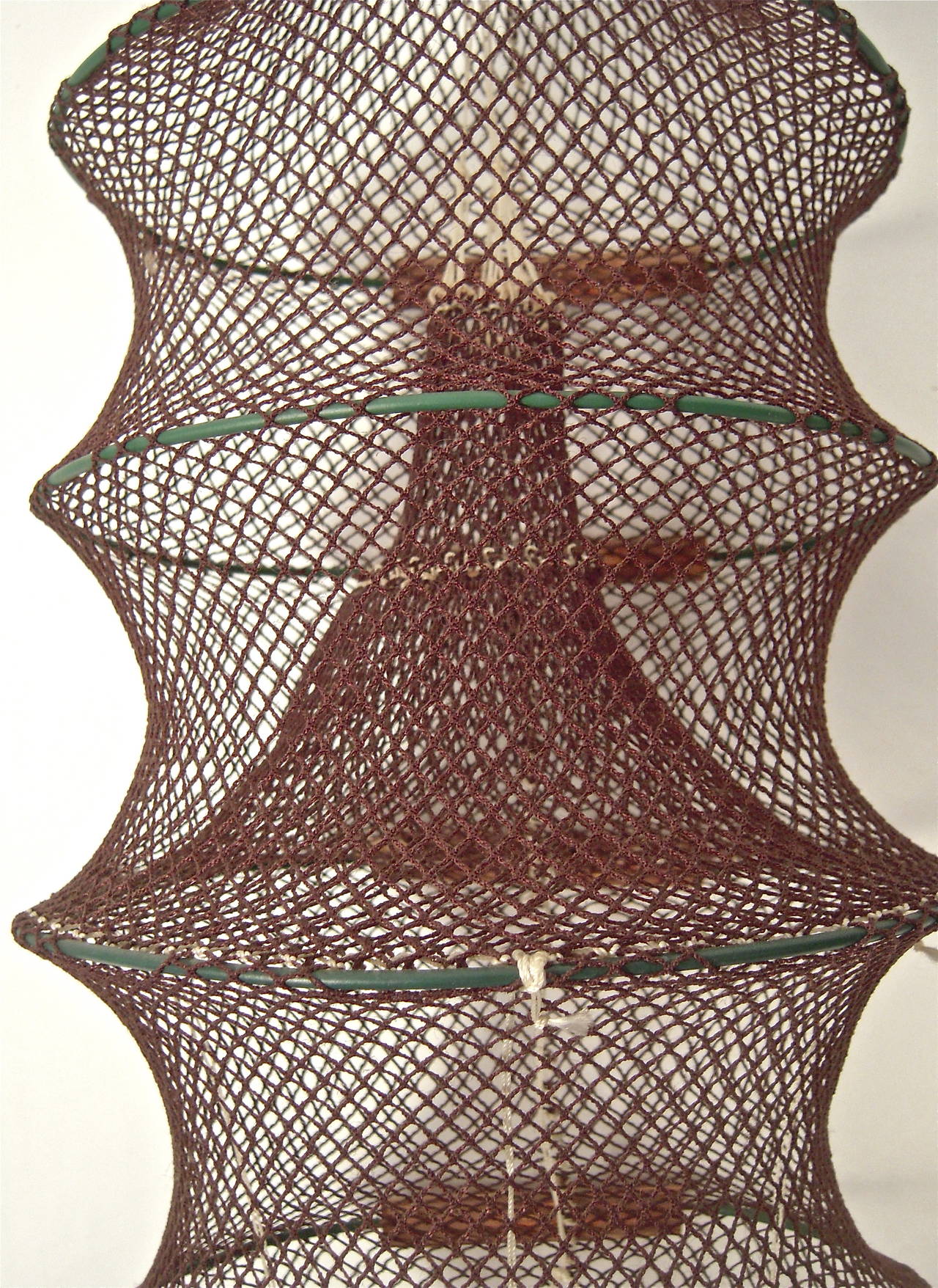 Hand-Knotted Hand Knotted String Fish Trap