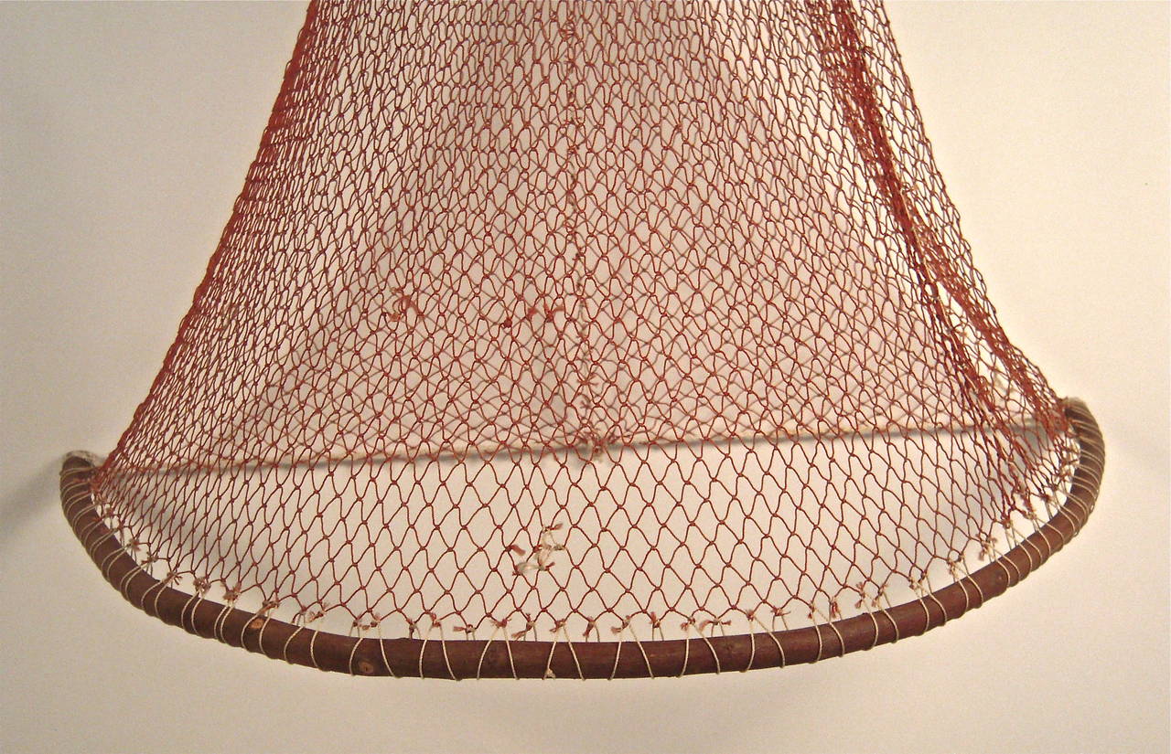 Hand Knotted String Fish Trap 3