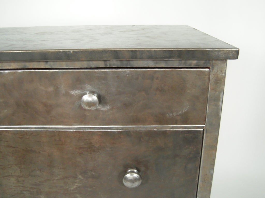 Vintage American Steel Chest of Drawers, c. 1940s-50s 1