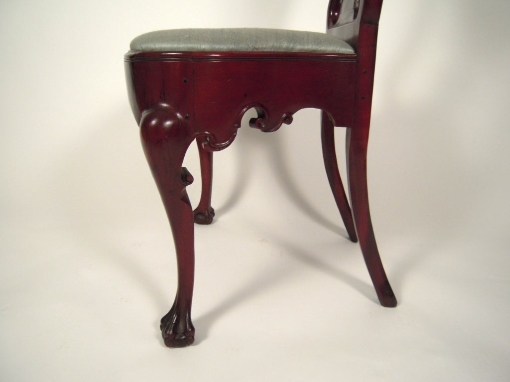 18th C Portuguese Rococo Side Chair 3