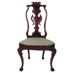 18th C Portuguese Rococo Side Chair