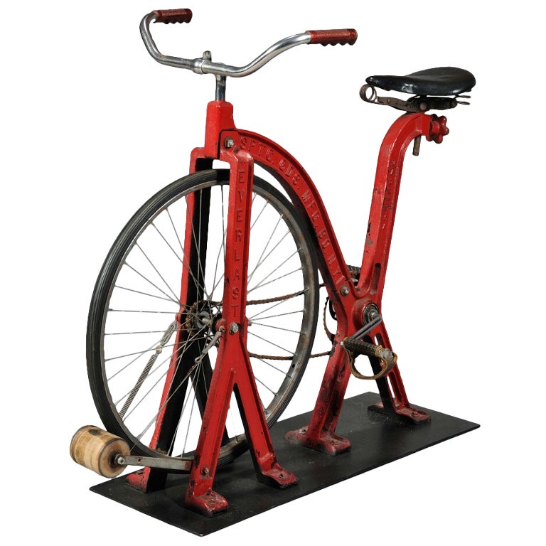 Early Everlast Red Stationary Exercise Bicycle