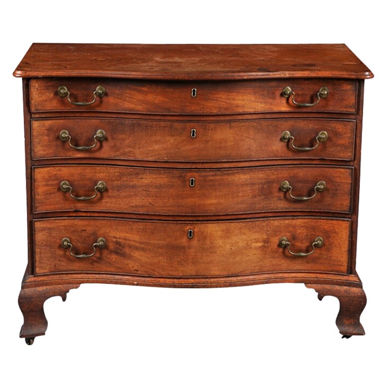 18th Century Massachusetts Chippendale Chest of Drawers