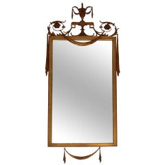 Neoclassical Gilt Wood Mirror, c. 1920s-30s
