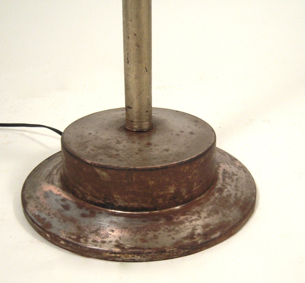 Mid-20th Century Art Deco Figural Floor Lamp