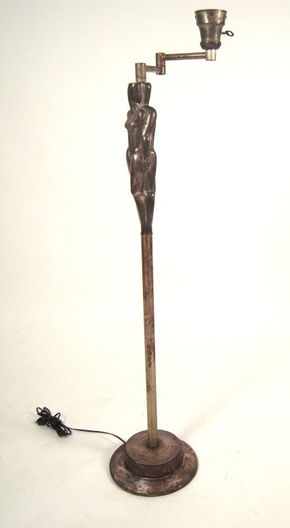 Art Deco Figural Floor Lamp 1