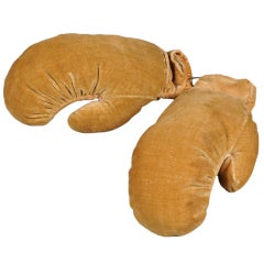 Unusual 19th Century Miniature Boxing Glove Pin Cushions