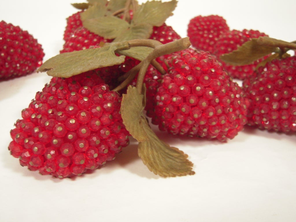 American Collection of Vintage Beaded Strawberries