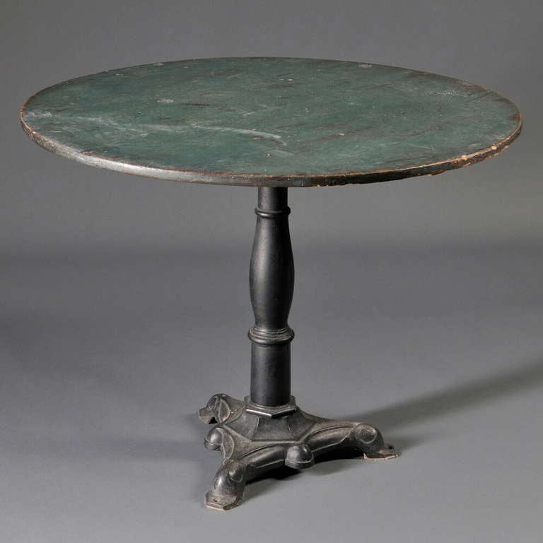 19th Century American Table, 38" Diameter