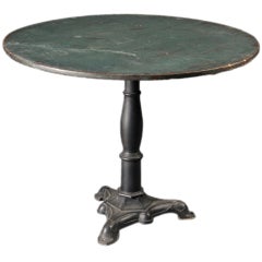 Antique 19th Century American Table, 38" Diameter