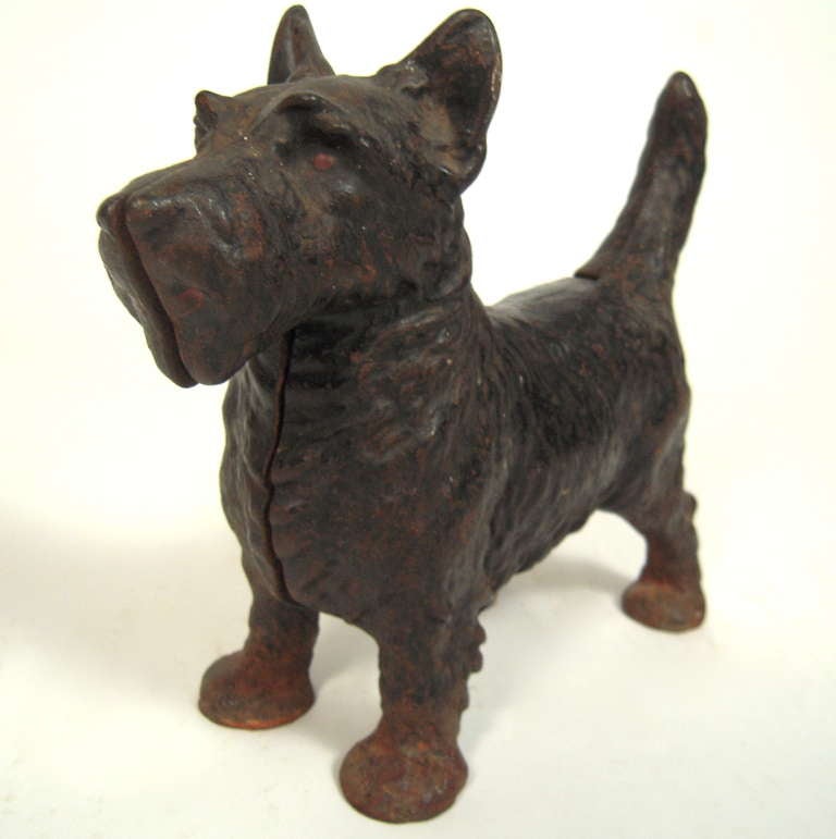 Cast Iron Scottie Doorstop 1