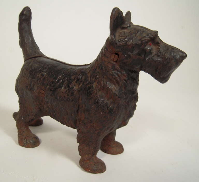 Mid-20th Century Cast Iron Scottie Doorstop