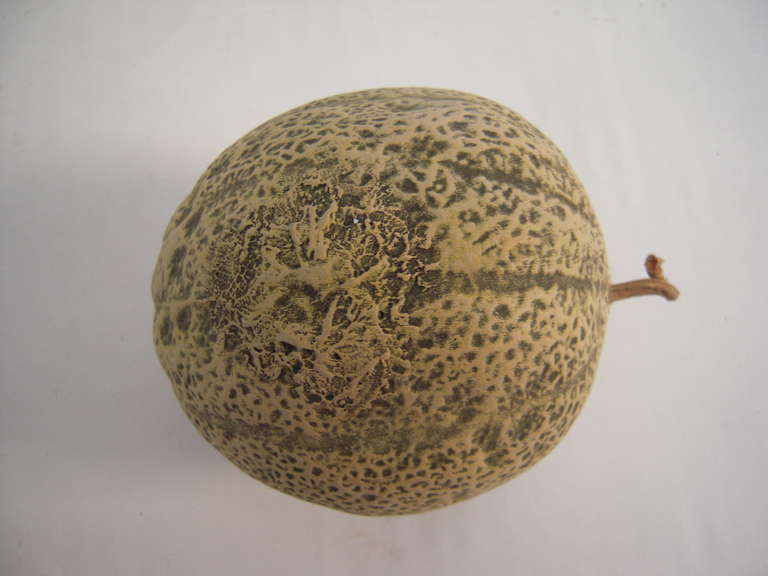 Realistically Modeled Ceramic Ripe Melon 1