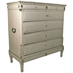 Large and Boldly Proportioned Gustavian Dresser