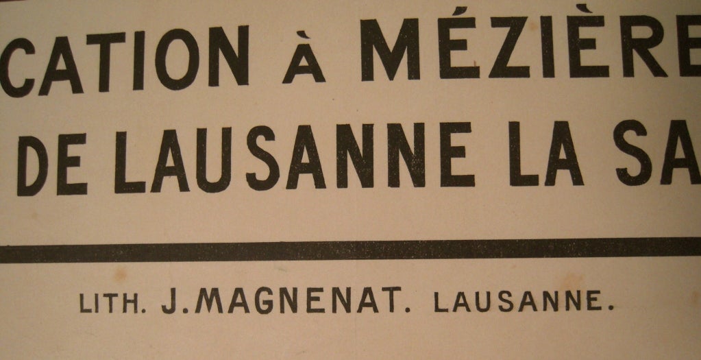 Jean Morax Eleanor of Aquitaine Swiss Theater Poster 3