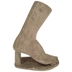 Neoclassical Style Grand Tour Plaster Foot