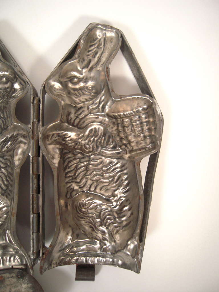 American Antique Easter Bunny Chocolate Mold