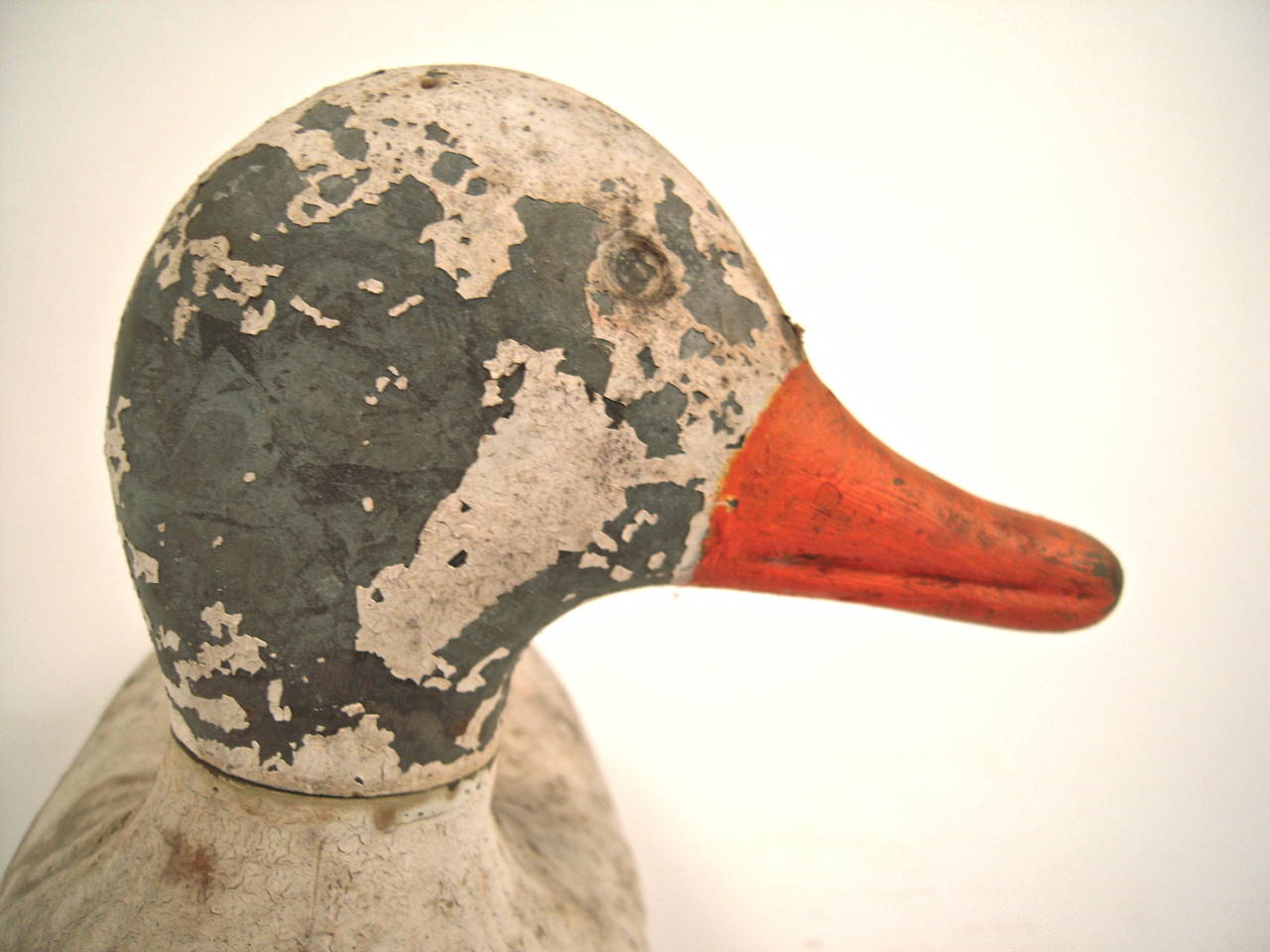 Mid-20th Century Whimsical Painted Metal Duck Sprinkler
