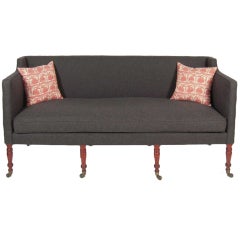 English Regency Period Sofa, circa 1820, 74" Long
