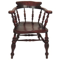 English Country Captain's Windsor Chair